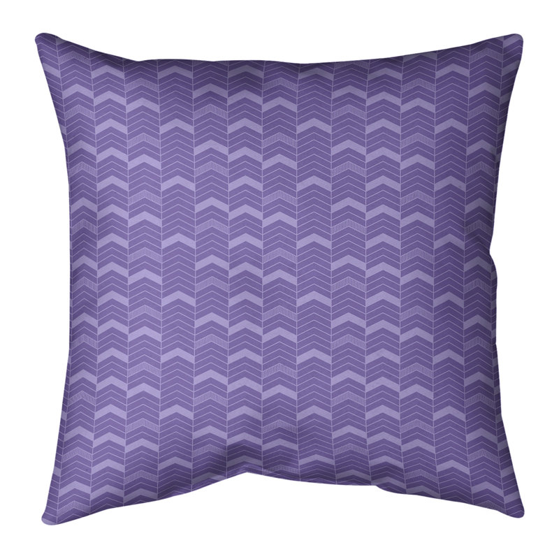 Coussin Rhonda, 28 po x 28 po, Mauve, Bourre en polyester