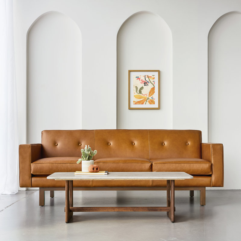 Embassy Sofa, Tucson Sienna Leather