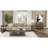 Console Table W/ Wine Bottle Storage & Storage Drawers