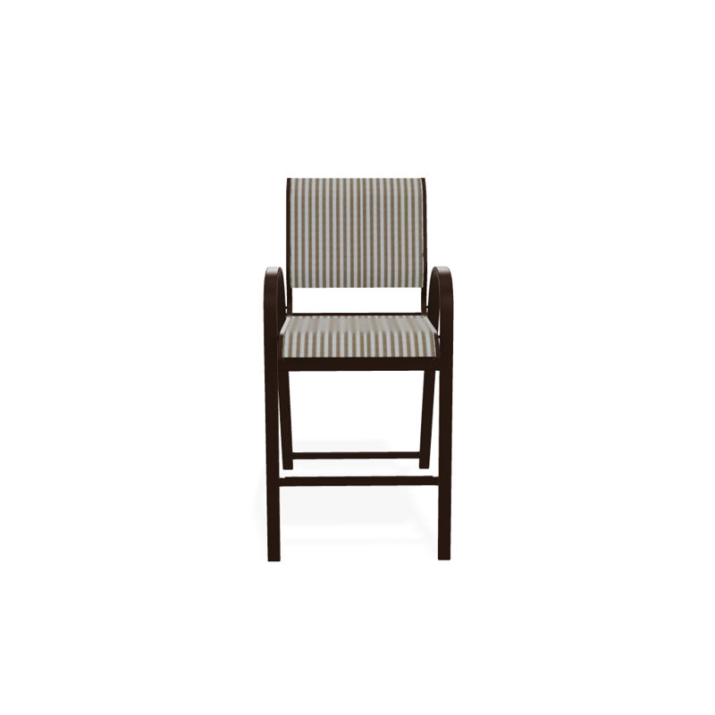 Tabouret de bar Holna, Brun clair, Kona texturé