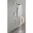 Shower System Featuring Head, Hand - Slide Bar, Arm, Hose, Valve Trim For Enjoyable Bath Time In Shower, Components