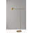 63'' Antique Brass Task Floor Lamp