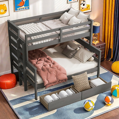 Jomari Kids Twin Over Full Bunk Bed