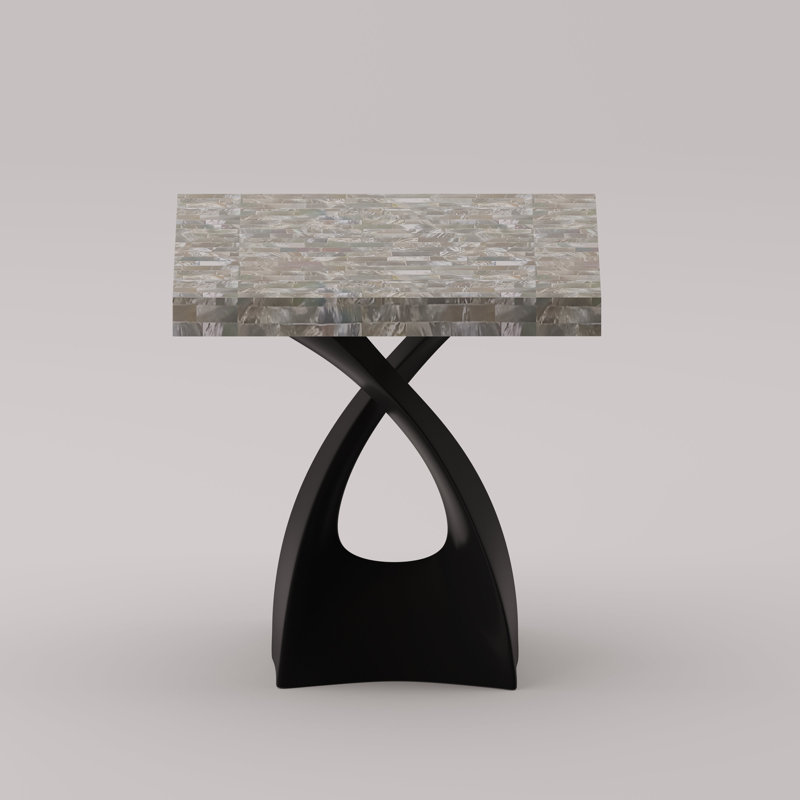 Portique Mini Coffee Table, Mother Of Pearl