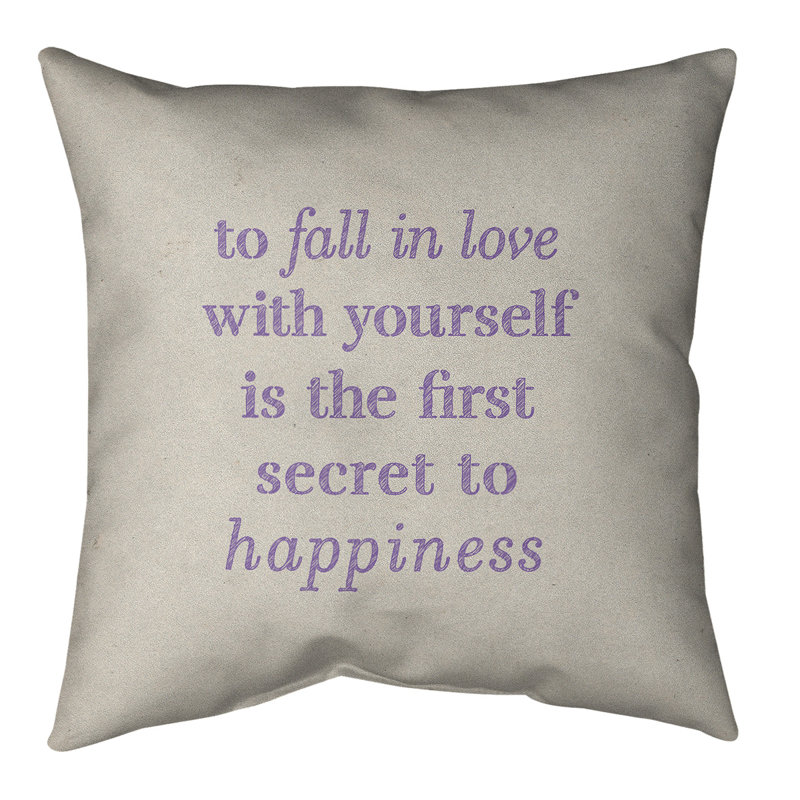 Coussin de sol, 36 po x 36 po, Blanc / Mauve