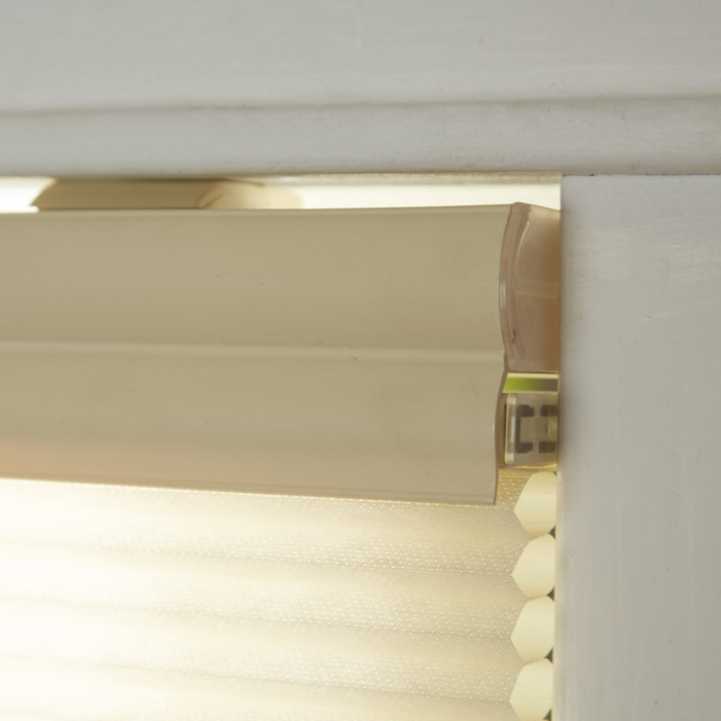 Store alvéolaire semi-diaphane, l 27 po x L 64 po, Albâtre