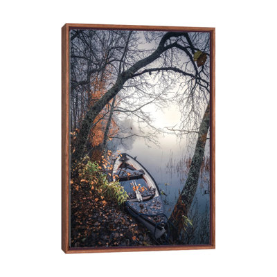 For Everything Is Meant To End (Nothing Here Is Built To Last) by Mika Suutari - Floater Frame Print on Canvas