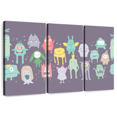 Ashelle Cartoon Monsters