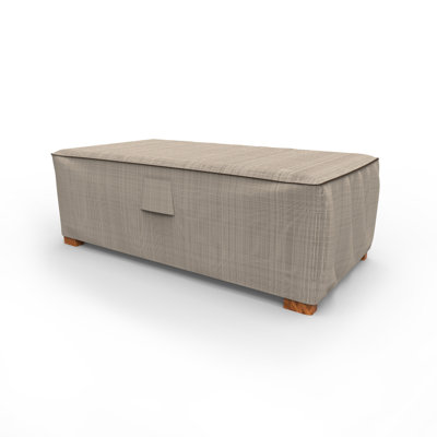 Tanner Outdoor Patio Ottoman Cover by Arlmont & Co.