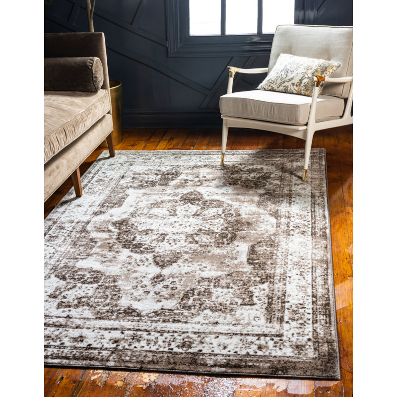 Oriental Area Rug, Rectangle 122 x 183cm