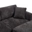 Canapé de rangement moderne avec double port USB, 2 poches latérales, banc de rangement avec repose-pieds, canapé modulaire en chenille surdimensionné, canapé en L surdimensionné à 4 places-539960632
