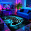 Tapis de jeu Modern Cool Tech