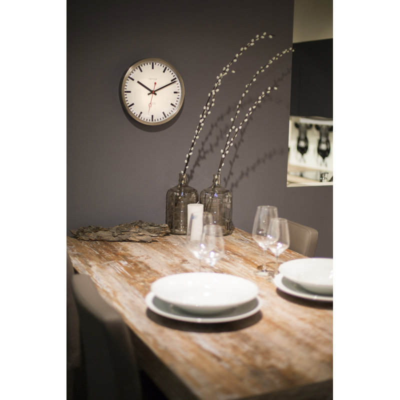 Metropolitan Metal Analog Wall Clock