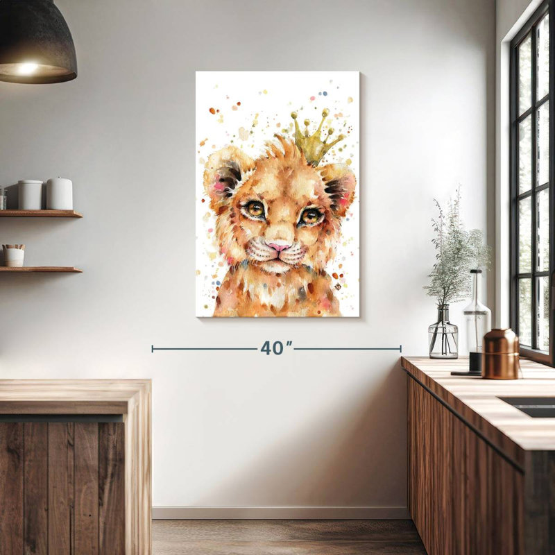 Brampt Little Lion, 39" H x 26" W