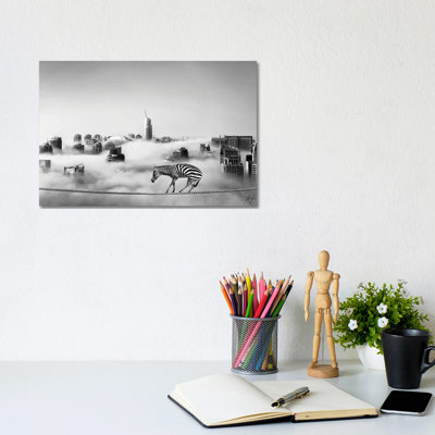 Life Is A Balance by Kathrin Federer - Wrapped Canvas Print