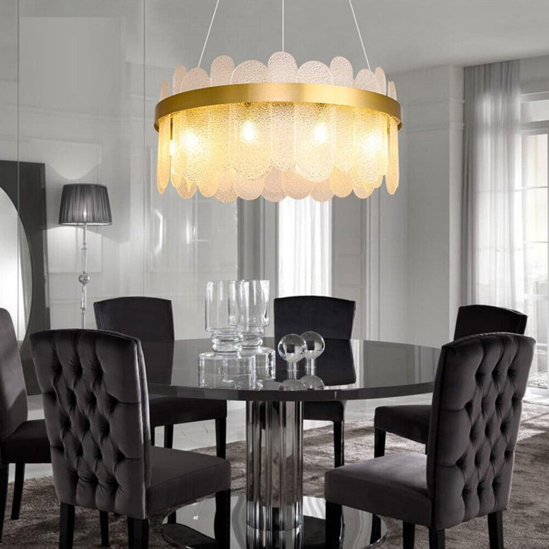 Billerica 13 - Light Crystal Chandelier, 28cm H x 80cm W x 80cm D