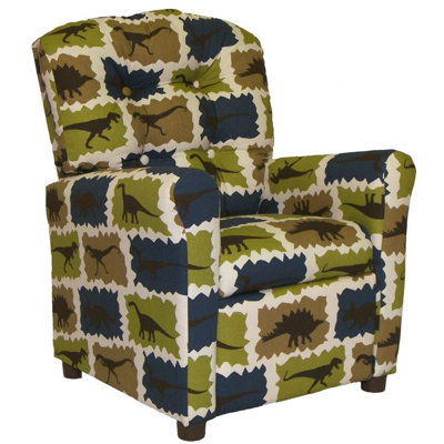 Kids 13.5'' Recliner Chair and Ottoman
