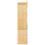 Vitrine en bois de pin massif 40,7 x 16,5 x 70,8 Bona