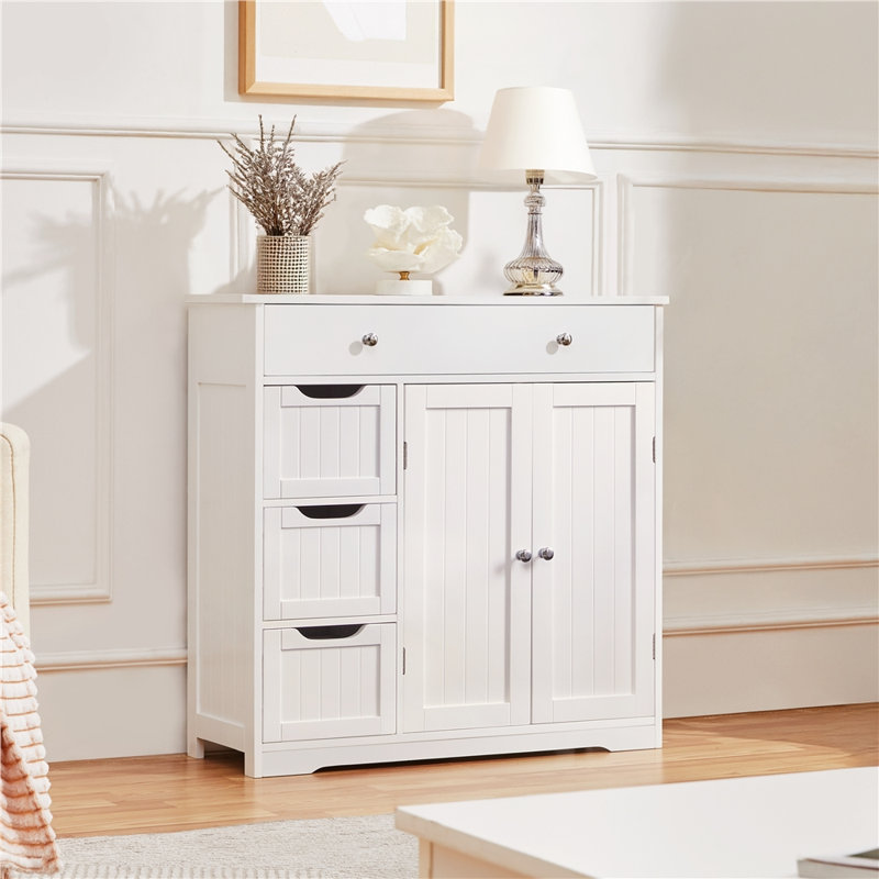 Azani Bathroom Cabinet, White