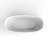 Mystique 59'' x 30.75'' Soaking Acrylic Bathtub-58066390