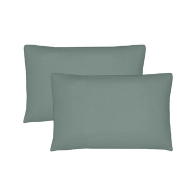Set of 2 Sunbrella Throw Pillows, 12x20 Inch Rectangle Outdoor Throw Pillows Inserts with Covers