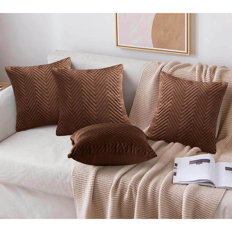 Rectangular Cushion, Coffee