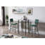 Desousa Upholstered Counter Stool with Metal Frame-398841764