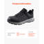 Steel Toe Shoes for Men, US Size 9 Wide, Men’s Cushion Sport Safety Toe Athletic Work Shoe, Indestructible Safety Sneakers Lightweight,Breathable Industry Construction Work Shoes, Black