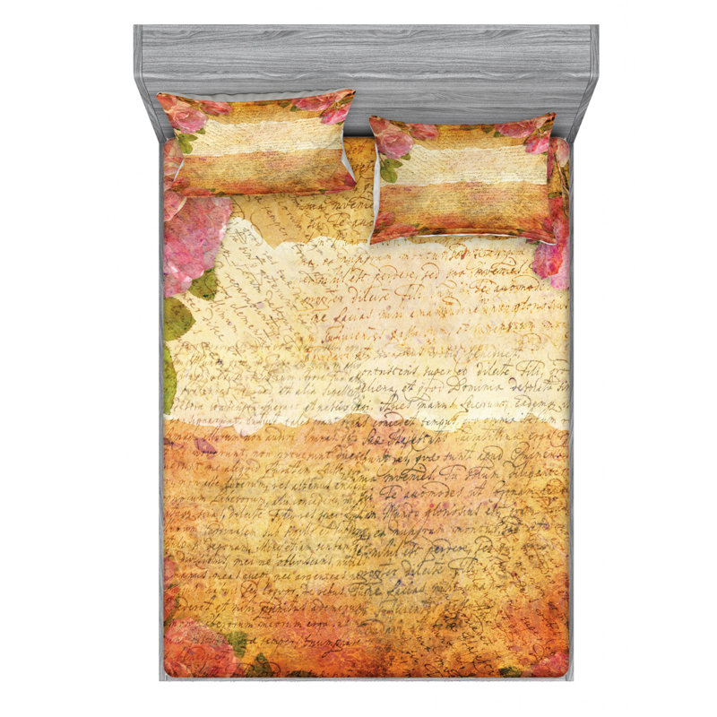 Microfiber Sheet Set, Full Sheet Set with Fitted Sheet