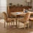 Set Of 2 Upholstered Oval Tufted Side Chair-1915568813