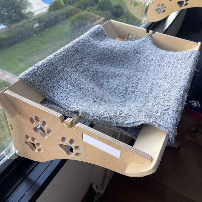 Lit rectangulaire pour chat
