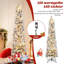 Lighted Artificial Pine Christmas Tree