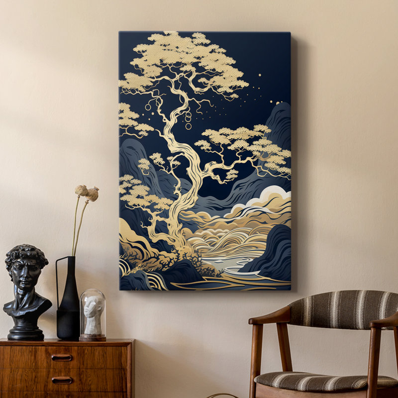 Paysages série CLxxvi - galerie sur mesure, H 12 po x l 8 po