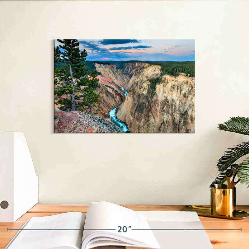 Alvord Yellowstone Grand Canyon, H 8 po x l 12 po