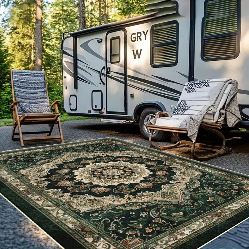 Moroccan Pattern Area Rug, Soft And Lightweight, Suitable For All Seasons, Easy To Maintain And Easy To Clean, Machine Washable Carpet Floor Mat, Suitable For Living Room, Bedroom, Dining Room, Balcony, Patio, Room Decor, Home Decor, Outdoor Decor