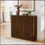 Buffet Mid-Century à cannelures en noyer-744335425