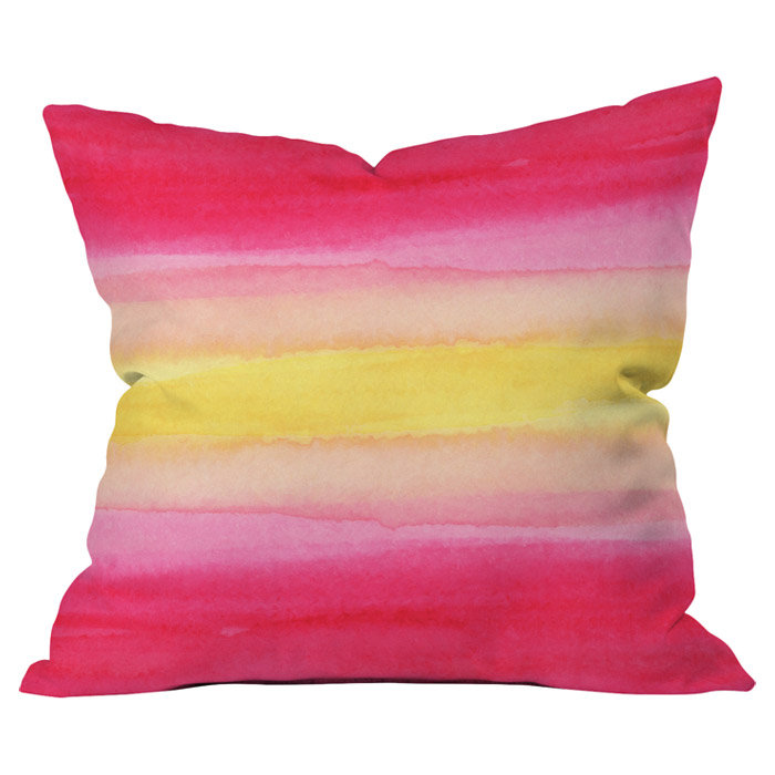 Ombre Outdoor Throw Pillow, 20" x 20"