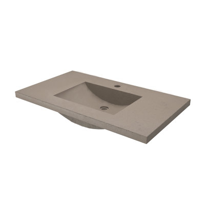Palomar 36.5" Single Bathroom Vanity Top with Sink