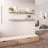 Miami 48" W x 8" D Floating Shelves Set with Invisible Wall Mount Brackets-359797075