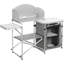 Washta Rectangular Wood Metal Folding Outdoor Camping Table , cm W 48cm cm D-328207742