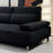 Linen Straight Adjustable Movable Back Sofa