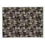 Tapis intérieur / extérieur rectangulaire en polyester tissé à la machine noir / brun-2056011487