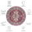 Sonia Oriental Red/Beige Power Loom Area Rug-1553771826