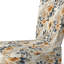 Rustic Floral Warmth Brilliance - Chaise d'appoint rembourrée de style campagnard, chaise d'appoint rustique à motif floral