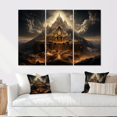 «Judaism Mount Moriah Sacred Summit Mystery II - Judaism», ensemble de reproduction d'art mural