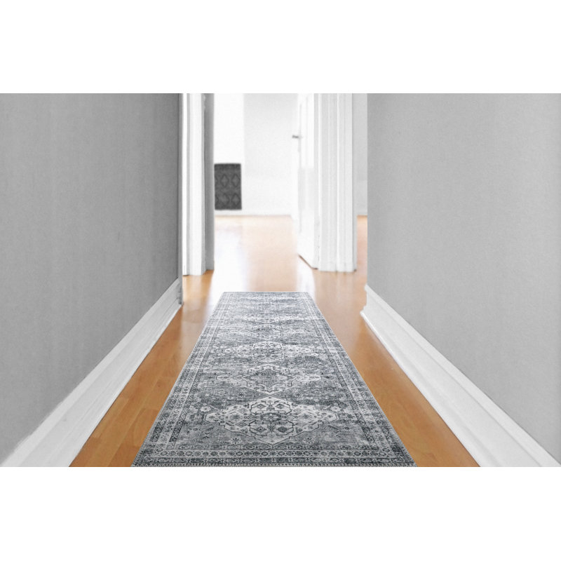 ELISE 2.6X7.6 6300-900 GREY, Runner 2'6" x 7'6"