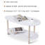 Table basse avec 3 pieds Kristlynn