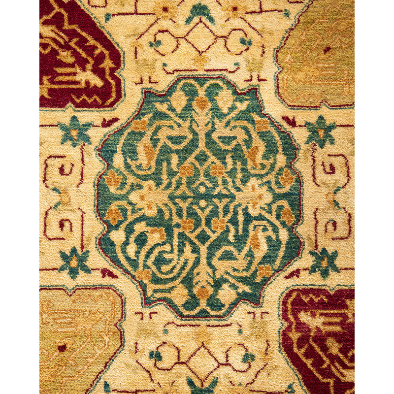 Classic One-of-a-Kind 9'3" X 12'3" Hand Knotted Area Rug