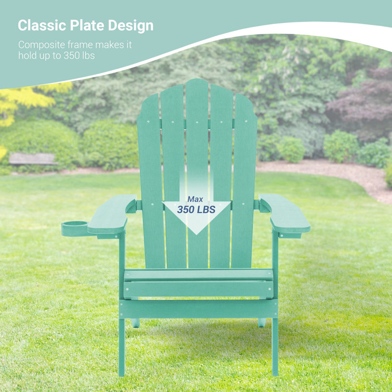 Adirondack pliable et résistant aux intempéries, Vert pomme