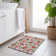 Machine Washable Indoor/Outdoor Christmas Nutcracker Xhevrie Beige Rug